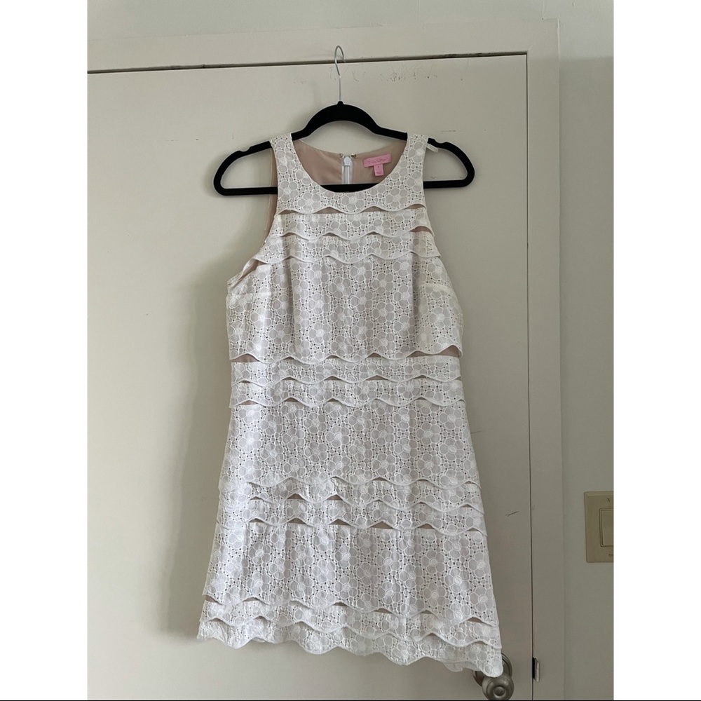 Lilly Pulitzer eyelet shift PERFECT condition